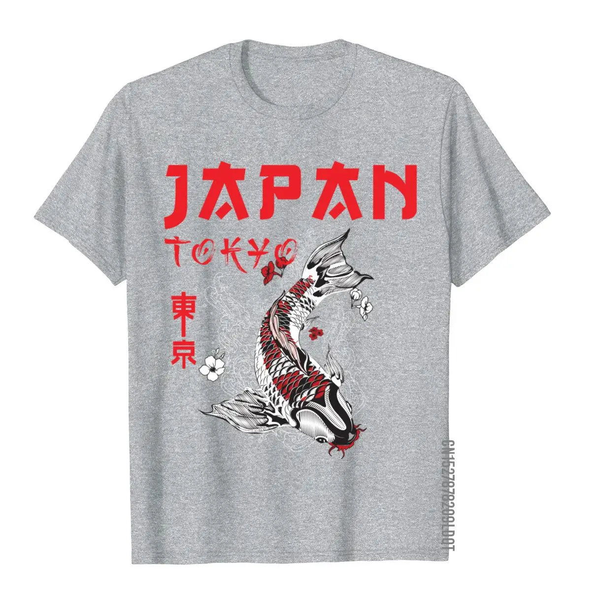 Japanischer Drache Yakuza Tokyo Koi Karpfen T-Shirt