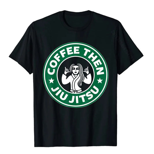 BJJ T-Shirt "Jiu Jitsu Coffee Lover"