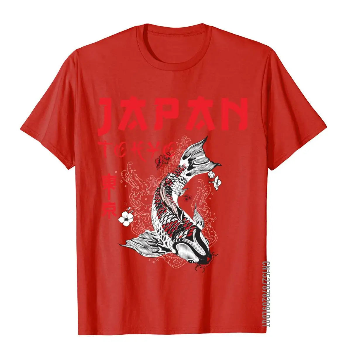 Japanischer Drache Yakuza Tokyo Koi Karpfen T-Shirt