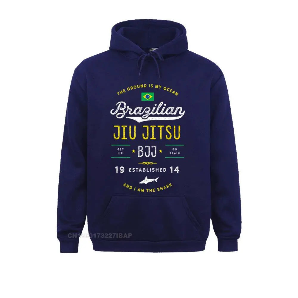 Brazilian Jiu Jitsu Hoodie "Gym Sharks" - verschiedene Farben