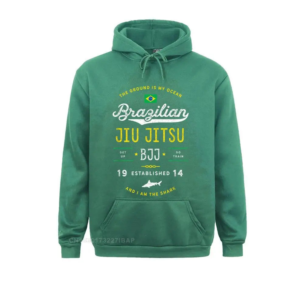 Brazilian Jiu Jitsu Hoodie "Gym Sharks" - verschiedene Farben