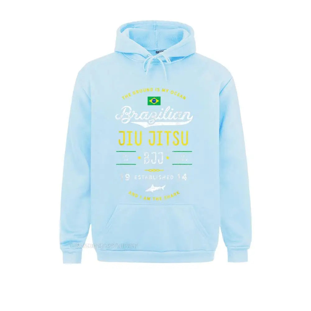 Brazilian Jiu Jitsu Hoodie "Gym Sharks" - verschiedene Farben