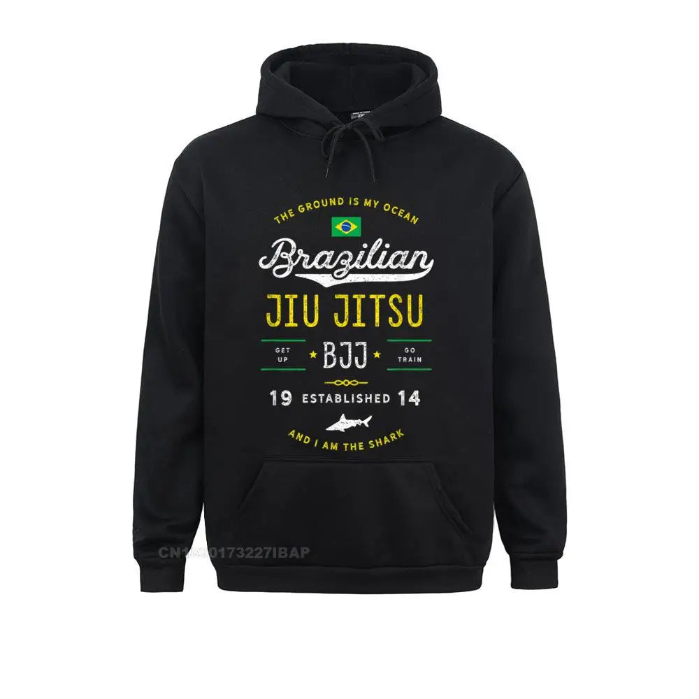 Brazilian Jiu Jitsu Hoodie "Gym Sharks" - verschiedene Farben