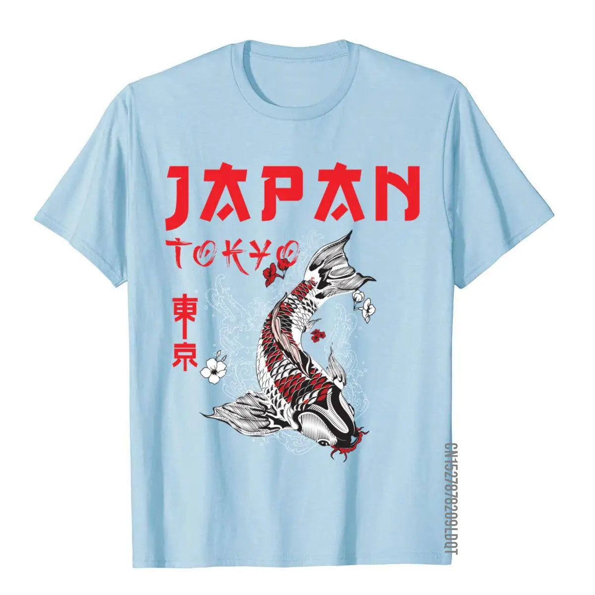 Japanischer Drache Yakuza Tokyo Koi Karpfen T-Shirt