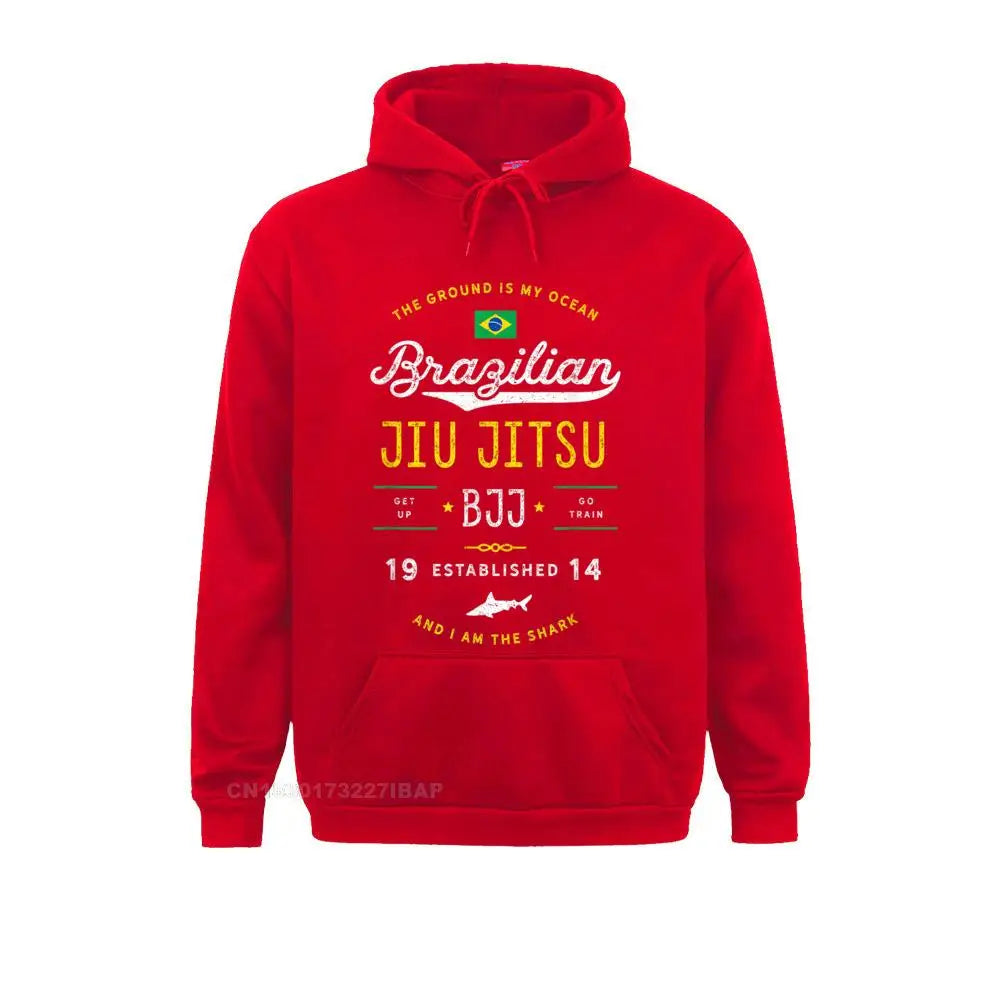 Brazilian Jiu Jitsu Hoodie "Gym Sharks" - verschiedene Farben