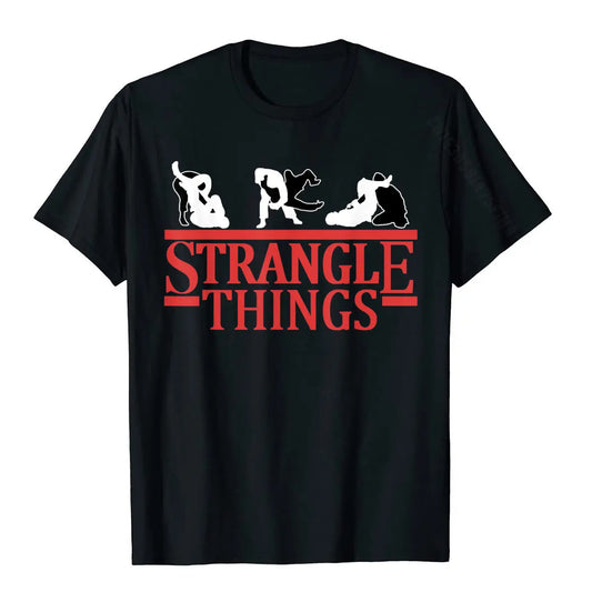 BJJ T-Shirt "Strangle Things" - verschiedene Farben