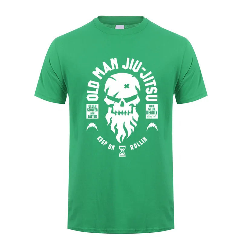 BJJ T-Shirt "Old Man Jiu Jitsu" - verschiedene Farben