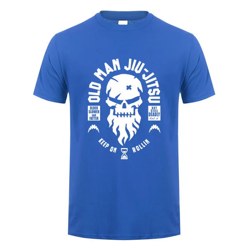 BJJ T-Shirt "Old Man Jiu Jitsu" - verschiedene Farben