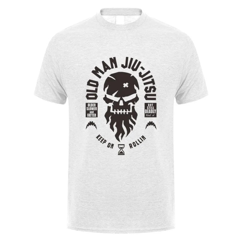 BJJ T-Shirt "Old Man Jiu Jitsu" - verschiedene Farben