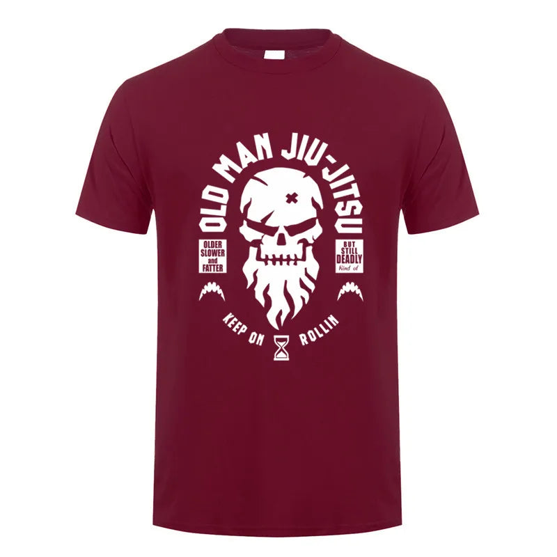 BJJ T-Shirt "Old Man Jiu Jitsu" - verschiedene Farben