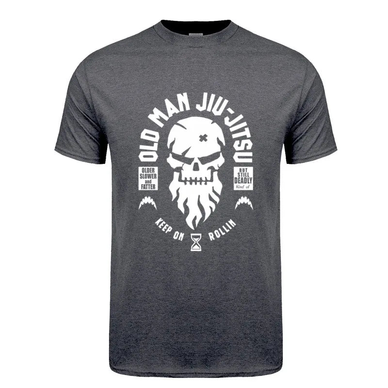 BJJ T-Shirt "Old Man Jiu Jitsu" - verschiedene Farben