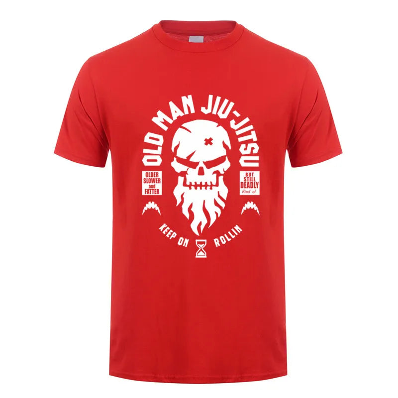 BJJ T-Shirt "Old Man Jiu Jitsu" - verschiedene Farben