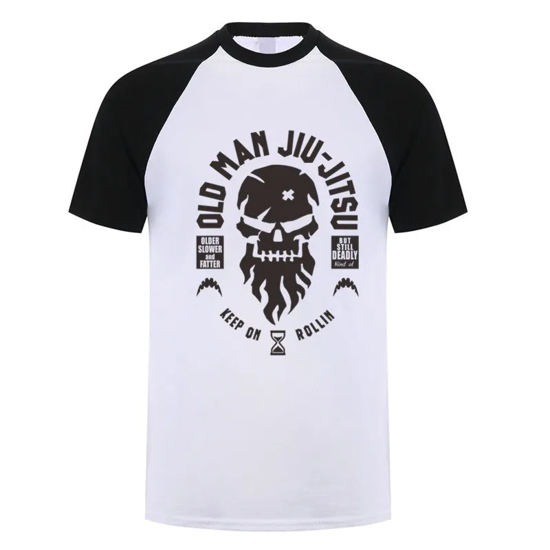 BJJ T-Shirt "Old Man Jiu Jitsu" - verschiedene Farben