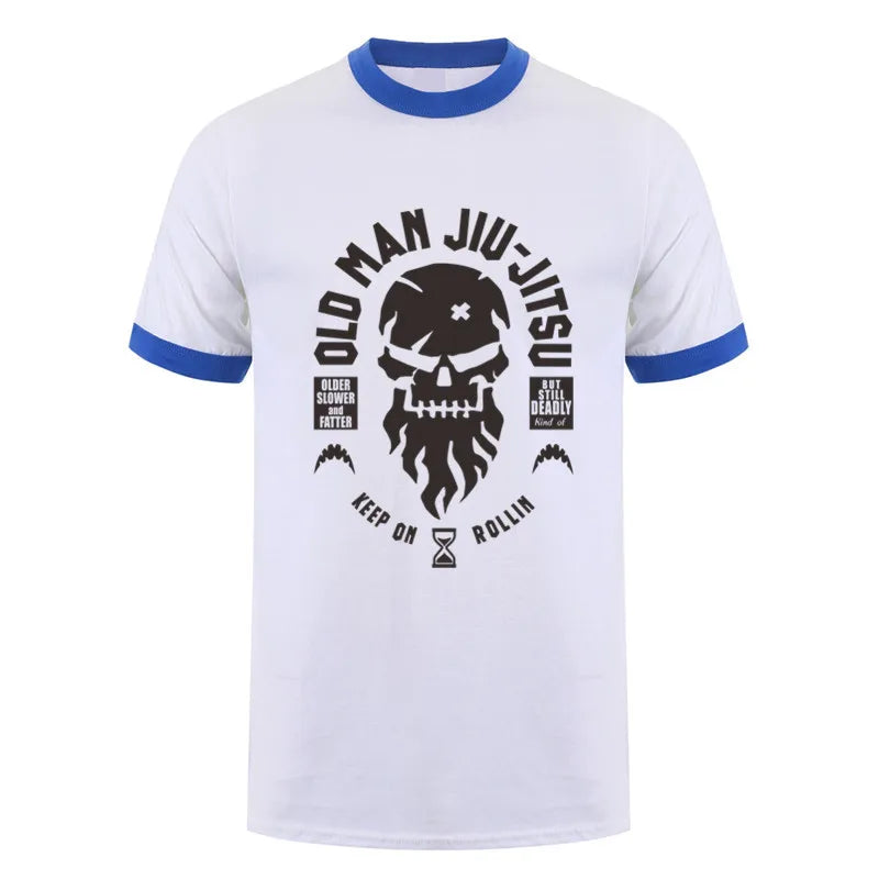 BJJ T-Shirt "Old Man Jiu Jitsu" - verschiedene Farben