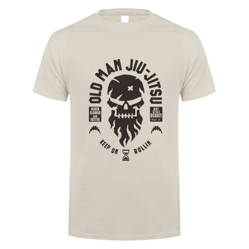 BJJ T-Shirt "Old Man Jiu Jitsu" - verschiedene Farben