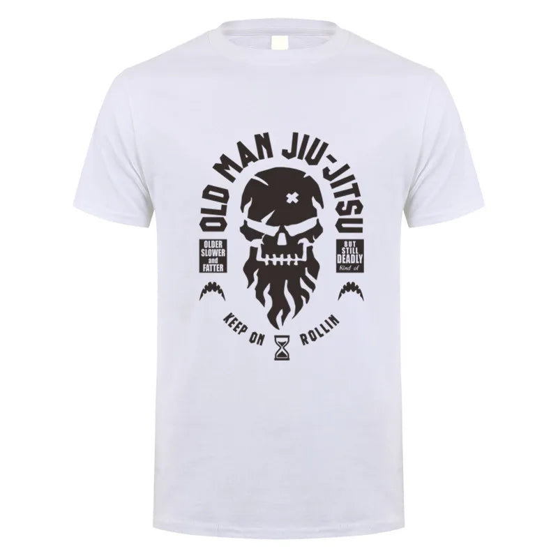 BJJ T-Shirt "Old Man Jiu Jitsu" - verschiedene Farben