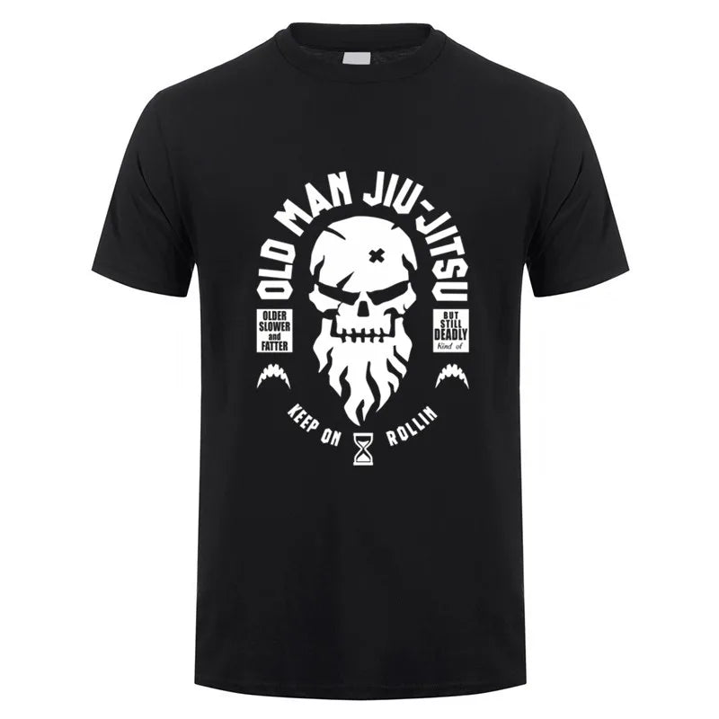 BJJ T-Shirt "Old Man Jiu Jitsu" - verschiedene Farben