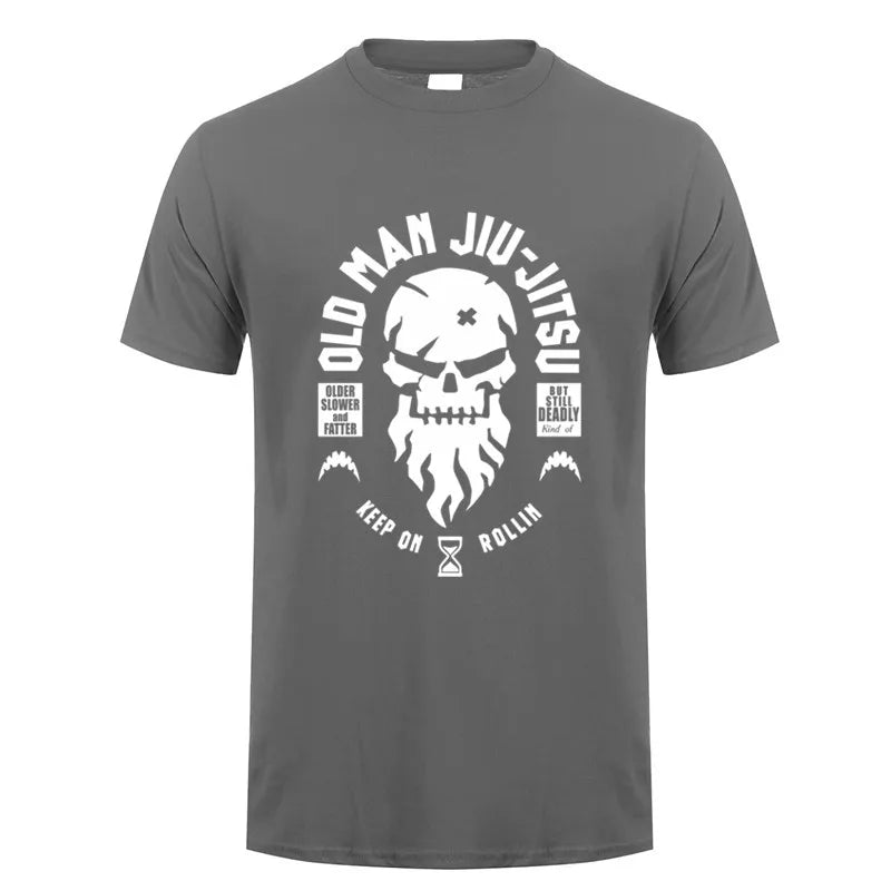 BJJ T-Shirt "Old Man Jiu Jitsu" - verschiedene Farben