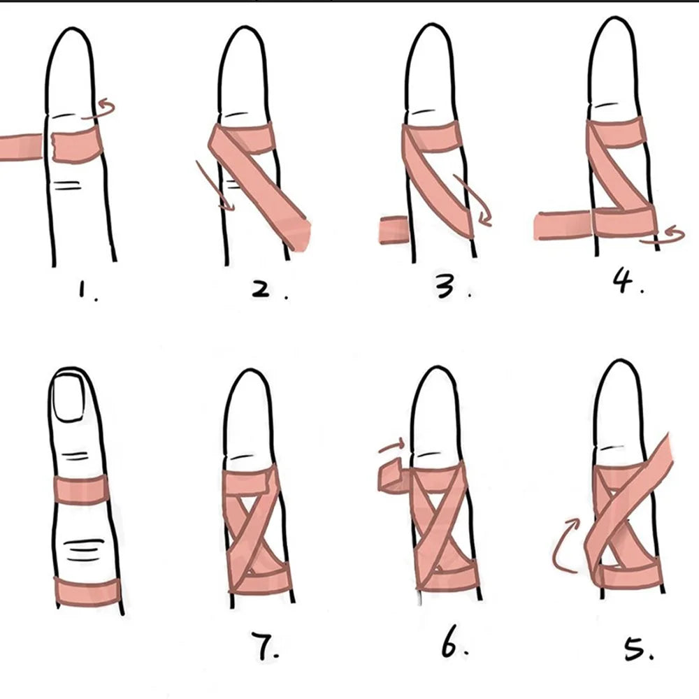 BJJ Fingertape 0.75cm/10m - verschiedene Farben